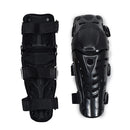 Black Knee Shin Protector Protective Guard for Motorcycle Motocross Cycling