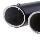 51MM 2'' Dual-Outlet Exhaust Muffler Pipe Silencer Slip on for Yamaha