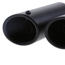 51MM 2'' Dual-Outlet Exhaust Muffler Pipe Silencer Slip on for Yamaha Black