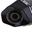 Universal Black Exhaust Muffler Pipe Slip on Motorbike Street Bike 51mm 2