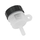 Universal Plastic Foot Rear Brake Master Cylinder Tank Oil Cup for Kawasaki