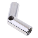 Stainless Boat Hand Rail Fitting Hardware 120 Degree Bow Form 7/8 Inch 22mm