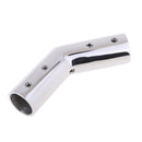Stainless Boat Hand Rail Fitting Hardware 140 Degree Bow Form 7/8 Inch 22mm