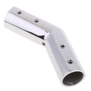 Stainless Boat Hand Rail Fitting Hardware 140 Degree Bow Form 7/8 Inch 22mm