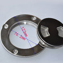 3'' Heavy Duty Screw Out Deck Plate Inspection Hatch Marine Grade Stainless Steel 304 Access Boat