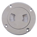 3'' Heavy Duty Screw Out Deck Plate Inspection Hatch Marine Grade Stainless Steel 304 Access Boat