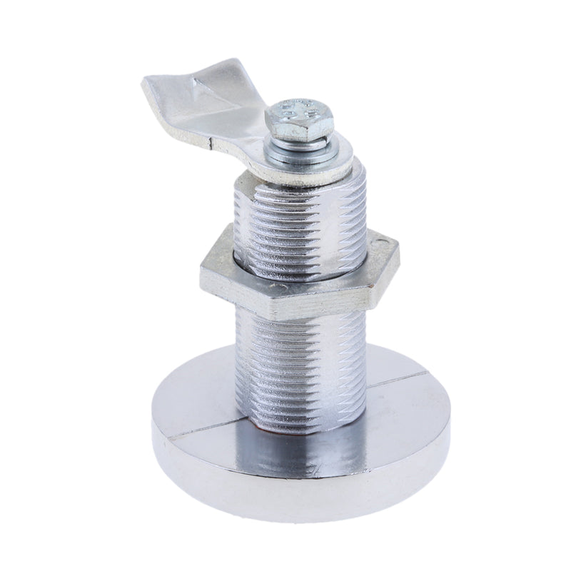 1 Piece Silver Boat Stainless Steel Triangulation Cabin Pull-Ring Door Lock Latch 30mm