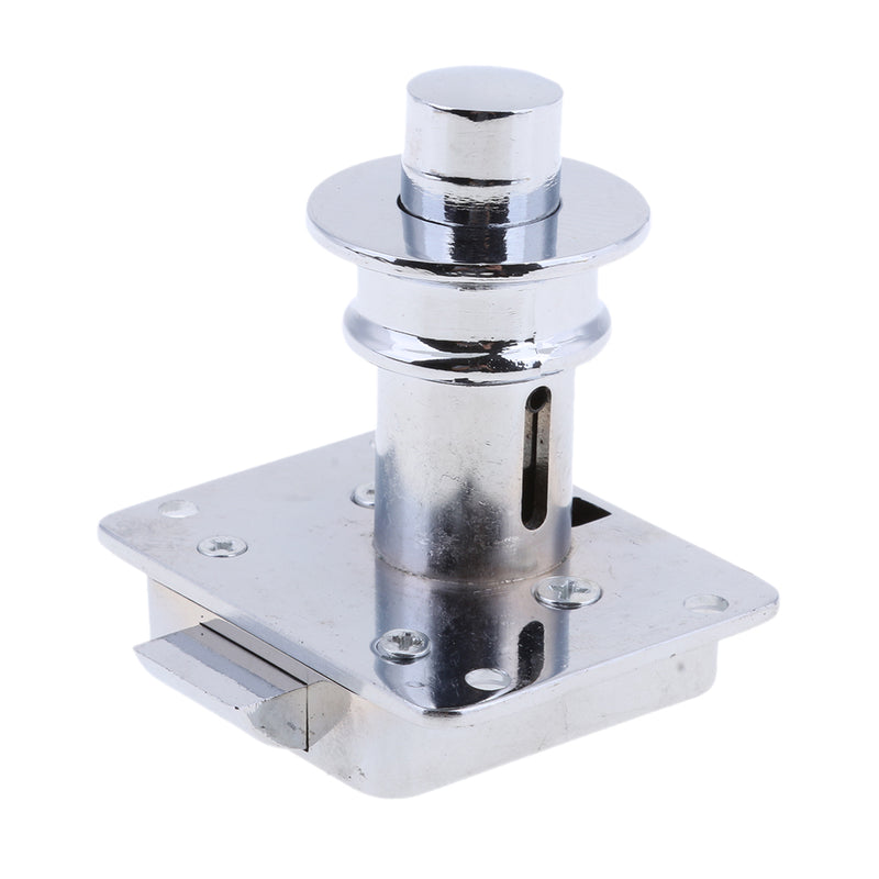 1 Piece Silver Boat Cabin Stainless Triangulation Pull-Ring Door Lock Latch 25mm