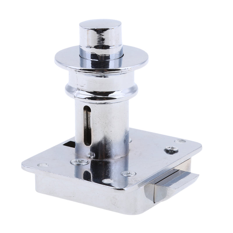 1 Piece Silver Boat Cabin Stainless Triangulation Pull-Ring Door Lock Latch 25mm