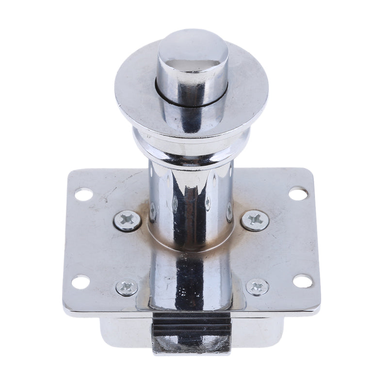 1 Piece Silver Boat Cabin Stainless Triangulation Pull-Ring Door Lock Latch 30mm