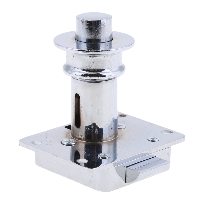 1 Piece Silver Boat Cabin Stainless Triangulation Pull-Ring Door Lock Latch 30mm