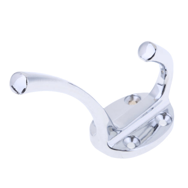1 Piece Silver Marine Stainless High Polished Hat Coat Rope Hook for Bedrooms Hallways