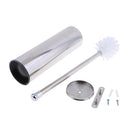 Stainless Steel Wall Mounted Home Bathroom Toilet Brush and Holder Set