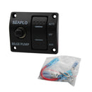 Marine Boat Panel 3 Way Lighted Rocker Bilge Pump Switch 12V Off Auto Manual