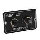 Seaflo Marine Boat Caravan Bilge Pump Switch Three-Way Panel - AUTO/OFF/MAN