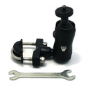 Motorcycle Composite Double Socket Arm U Bolt Mount For 1" Ball Bases