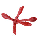 RED 1.5lb Stainless Steel Folding Grapnel Anchor - Marine Boat Yacht Kayak