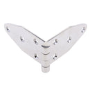 1Pc Polished Boat Marine Stainless Steel Heavy Duty Cabin Strap Hinge