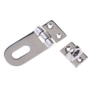 Boat Stainless Steel Deck Cabin Doors Safety Hasp Swivel Locks Hardware