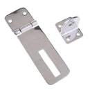 Stainless Steel Hasp Swivel Lock for Boat Cabin Door/Garage Door/Dock Boxes