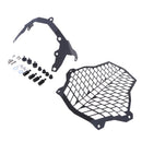 1 Set Black Aluminum Motorbike Head Light Grill Cover Fits KTM 1190 Adventure&ADV R