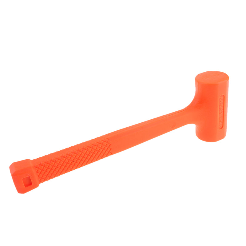 1.5lb Dead Blow Hammer Dual Head Rubber Mallet Hammer 12'' Unibody Molded