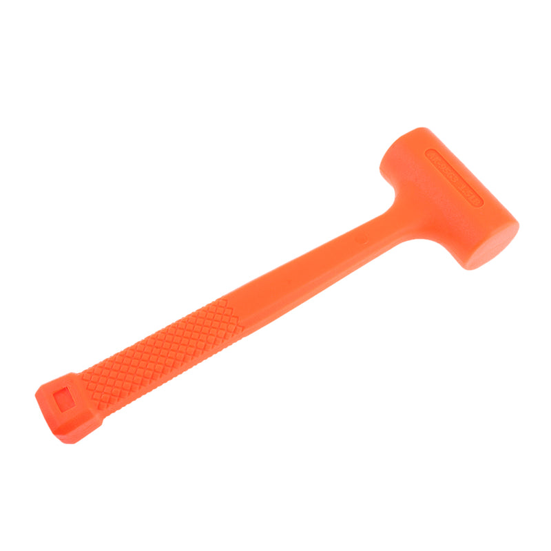 1.5lb Dead Blow Hammer Dual Head Rubber Mallet Hammer 12'' Unibody Molded