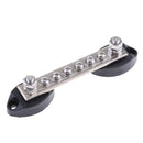 1 Piece Boat Silver Stainless Bus Bar Electrical Terminal Junction 6P