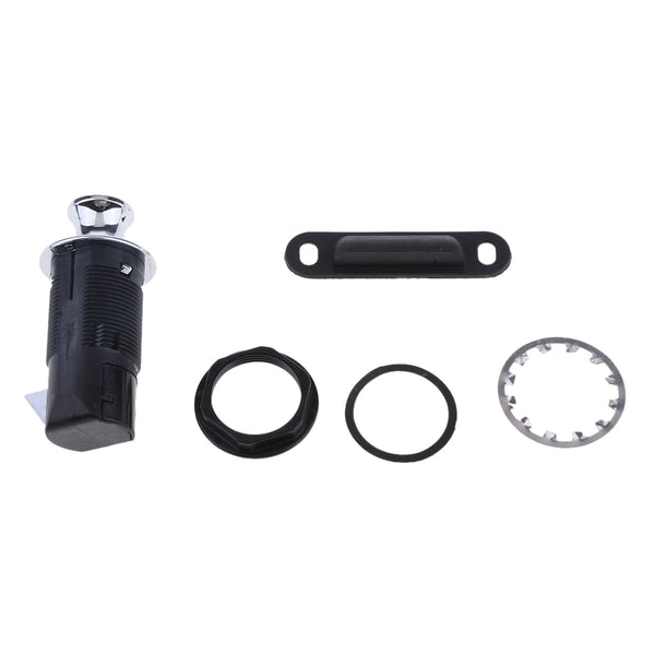 1 Set Silver Stainless Steel Marine Point Push type Door Lock/Cabinet Door Lock