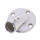 Boat Hand Rail Fitting Round Base 30 Degree Angle for 7/8inch Tube