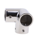 Marine Grade 316 Stainless Steel Boat Handrail - 3 Way 90 Degree 25mm