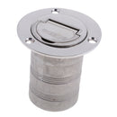 Deck Filler Boat 50mm 316 Marine Grade Stainless Steel Waste Flush Mount