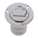 Silver Deck Filler Cap Diesel 50mm 2 Inch Boat Car Marine Yacht Fill