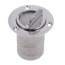 Silver Deck Filler Cap Diesel 50mm 2 Inch Boat Car Marine Yacht Fill