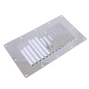 Boat Rectangle Louvered Vent - 304 Stainless Steel - 227mm x 120mm