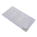 Boat Rectangle Louvered Vent - 304 Stainless Steel - 227mm x 120mm