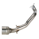 Front Header Muffler Exhaust Pipe Fit for GY6 125CC Engine Motorbike Scooter