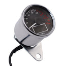 Bright 12V Multi Function Odometer Speedometer Tachometer Gauge LCD 0-160 km / h