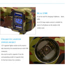 Waterproof Cargo Dual 5V USB Cell Phone GPS 12V Motorcycle Auto Cigarette Lighter Socket Intergration Motorcycle Power Port Socket Charger Outlet with Switch and Handlebar Clamp