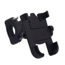 1 Set Black Aluminum Motorbike Universal Handlebar Mobile Phone Holder Mounting Bracket