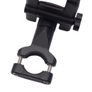 1 Set Black Aluminum Motorbike Universal Handlebar Mobile Phone Holder Mounting Bracket