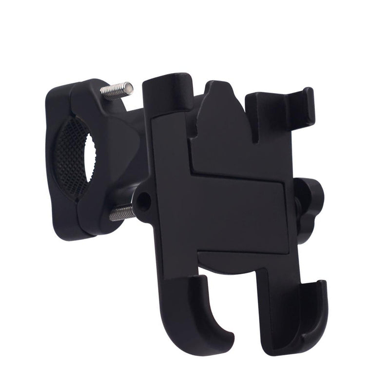 1 Set Black Aluminum Motorbike Universal Handlebar Mobile Phone Holder Mounting Bracket