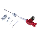 High Performance Motorcycle Hydraulic Clutch Master Cylinder Rod Brake Pump M10x1.25mm-Red