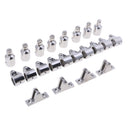 22pcs Stainless Steel 4-Bow 7/8'' Bimini Top Boat Fittings Marine Hardware