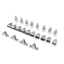 22pcs Stainless Steel 4-Bow 7/8'' Bimini Top Boat Fittings Marine Hardware