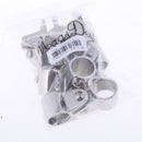 13pcs Stainless Steel 3-Bow 1'' Bimini Top Boat Fittings Marine Hardware