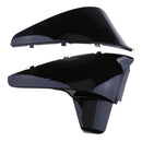 Batteries Side Fairing Cover for Honda Shadow VLX 600 VT600C STEED400 Models Black