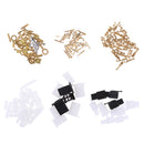 Auto Motorcycle Male Female Spade Connector Wire Crimp Terminal Block Kit