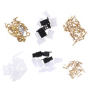 Auto Motorcycle Male Female Spade Connector Wire Crimp Terminal Block Kit