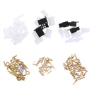 Auto Motorcycle Male Female Spade Connector Wire Crimp Terminal Block Kit